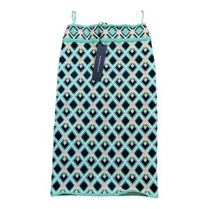 NWT BCBGMAXAZRIA Alex Geo-Print Knit Pencil Skirt Size xs